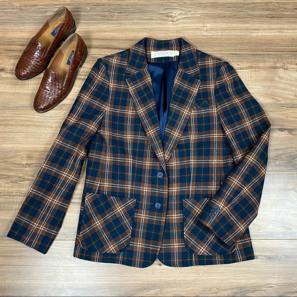 Pendleton Jackets & Blazers - VNTG Pendleton Wool Plaid Blazer